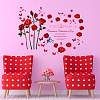 Valentine's Day Theme PVC Wall Stickers DIY-WH0228-222-4