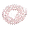 Electroplate Glass Beads Strands EGLA-A034-T4mm-A03-3