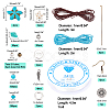 PandaHall Elite DIY Gemstone Earring & Bracelet & Necklace Making Kit DIY-PH0009-10-2