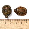 Natural Tiger Eye Carved Hedgehog Statues Ornament DJEW-C019-03C-3