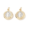 Brass Pendants X-KK-F845-21G-2