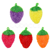10Pcs 5 Colors Polyester Cleaning Cloths AJEW-GF0011-61-6