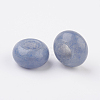 Dyed & Heated Natural Blue Aventurine European Beads G-G740-14x8mm-18-2