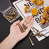 28Pcs 4 Style Alloy Cord Ends FIND-PH0004-26-6