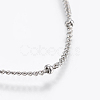 Tarnish Resistant 304 Stainless Steel Anklets AJEW-H013-03P-2