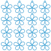 50Pcs Hollow Spray Painted Alloy Pendants FIND-SC0012-27B-1