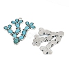 Synthetic Turquoise Pendants FIND-C068-20AS-2