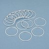 Brass Linking Rings KK-Y003-03I-S-3