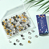 150Pcs 15 Styles Alloy European Beads FIND-SC0020-10-7