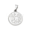 304 Stainless Steel Pendants SA-CBA34D4-03F-P-1