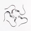 Brass French Earring Hooks KK-Q366-B-NF-1