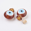 Handmade Lampwork Perfume Bottle Pendants LAMP-P044-H-3