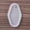 Rounded Rhombus Pendant Food Grade Silicone Molds DIY-D074-15-2