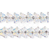 Electroplate Glass Beads Strands EGLA-N012-04C-5