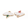 Alloy Enamel Pendants ENAM-G213-20LG-3