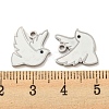 316 Surgical Stainless Steel Charms STAS-G325-06P-3