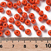 Baking Paint 6/0 Glass Seed Beads SEED-S004-Y5-3