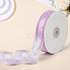 1Roll Solid Color Organza Ribbons ORIB-CY0001-02A-3