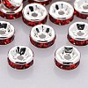 Brass Rhinestone Spacer Beads RB-A014-Z8mm-21S-NF-1