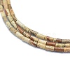 Natural Picture Jasper Beads Strands G-F631-B10-3