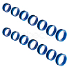 14pcs 7 size Unisex Stainless Steel Grooved Finger Ring Sets RJEW-UN0002-65BL-1