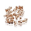 Brass Bead Cap Bails X-KK-F792-06LG-1