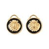 304 Stainless Steel Enamel Pendants STAS-P380-01G-1