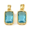 Brass & Glass Pendants GL-CBA96FD-02G-08-1
