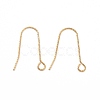 Ion Plating(IP)  316 Stainless Steel Earring Hooks X-STAS-C059-10G-1