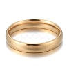 304 Stainless Steel Flat Plain Band Rings STAS-I160-C-G-2