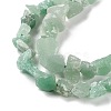 Raw Rough Natural Green Aventurine Beads Strands G-B065-C18-4