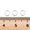 Brass Closed Jump Rings KK-D257-01P-04-3