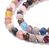 Natural Mixed Stone Faceted Beads Strands G-K311-46C-4
