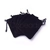 Velvet Cloth Drawstring Bags TP-C001-50x70mm-4-1