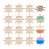20Pcs Wood Thread Winding Boards FIND-PH0023-31B-6