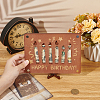 Laser Cut Wooden Money Holder Display Stands AJEW-FG0004-22B-3