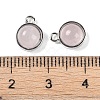 Natural Rose Quartz Pendants G-K372-03P-12-3