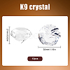 12Pcs Transparent K9 Glass Display Decorations DJEW-SP0001-02-2