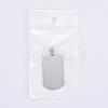 Tarnish Resistant 304 Stainless Steel Big Pendants STAS-I140-19F-S-8