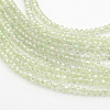 Electroplate Glass Beads Strands EGLA-D020-3x2mm-26-1