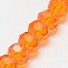 Eco-Friendly Glass Round Bead Strands EGLA-J042-6mm-M03-4