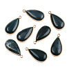 Natural Moss Agate Pendants G-S344-51B-1
