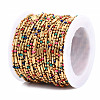 304 Stainless Steel & Enamel Ball Chains CHS-Q004-006-NF-3