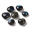 Heart Natural Labradorite Palm Stones G-K338-03-1