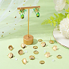 Brass Studs Earring Findings KK-BBC0019-01G-02-3