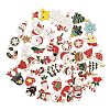 Christmas Alloy Enamel Pendants ENAM-G234-01J-2