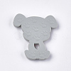 Food Grade Eco-Friendly Silicone Puppy Beads SIL-T052-07H-2