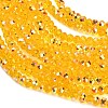 Electroplate Glass Beads Strands GL-CBAA615-03B-3