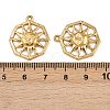 304 Stainless Steel Pendants STAS-L295-01G-01-3