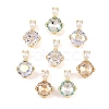 Brass Glass Pendants GL-CBABDD8-09G-1
